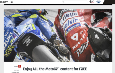 Le site MotoGP.com propose son VideoPass gratis :: Grand Prix moto