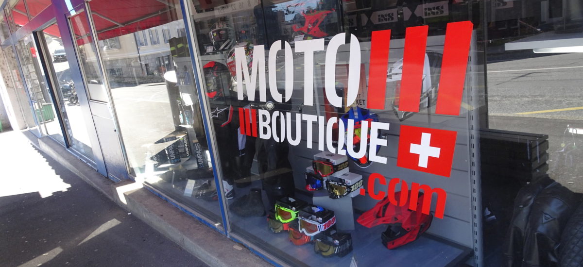 Chez Moto Boutique à Lausanne, on livre toujours