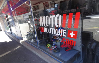 Chez Moto Boutique à Lausanne, on livre toujours :: Equipements moto