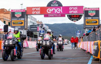 Les Yamaha Niken du Giro d’Italia prêtées à la Croix-Rouge :: Coronavirus