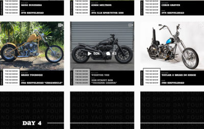 Harley ouvre son Instagram aux customiseurs pour un « No Show » :: Custom Culture