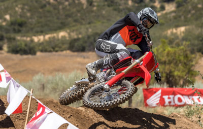 Honda met à jour la CRF450R (cross) et la CRF450RX (enduro) :: Nouveautés 2021