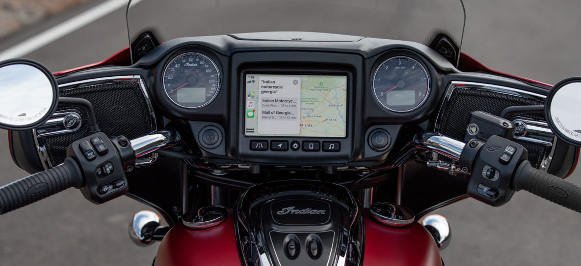 Apple CarPlay disponible sur les Indian de touring Actu Moto