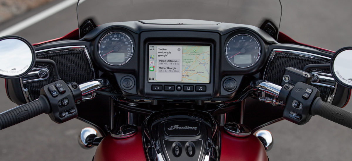 Apple CarPlay disponible sur les Indian de touring