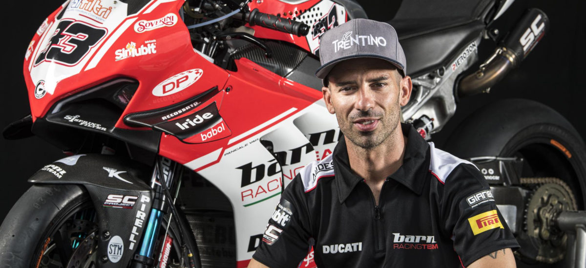 Marco Melandri fait son retour en Superbike avec le Ducati Barni Racing Team