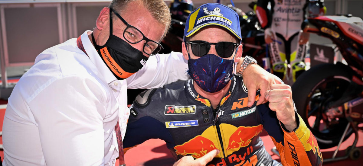 Pol Espargaró tient sa première pole position, KTM aussi!