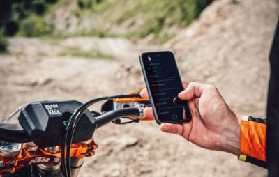 Les réglages de votre moto de cross KTM par smartphone! :: Connectivité