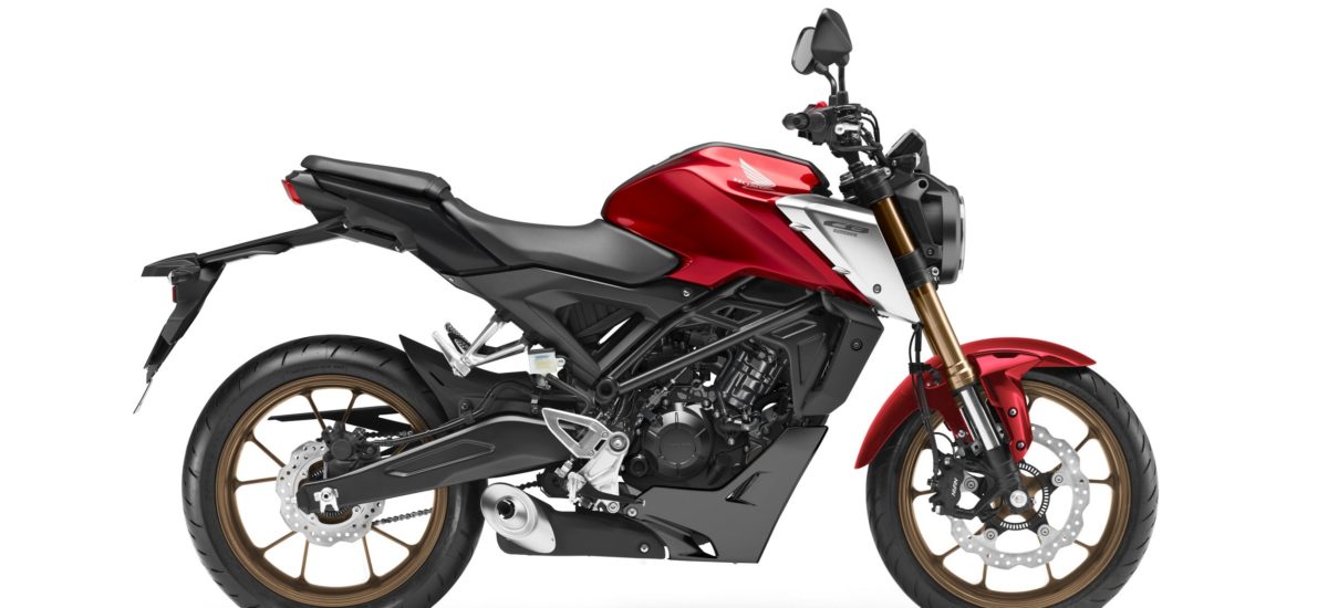 Une Honda CB125R plus puissante et mieux suspendue