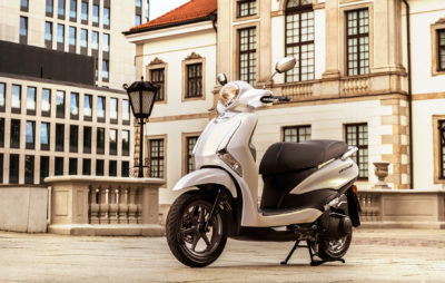 Nouveau visage élégant pour le D’elight de Yamaha :: Scooter urbain