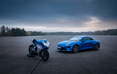 MV Agusta sort une Superveloce Alpine, en hommage à la voiture :: Série limitée