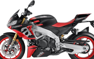 Des ailerons dans le carénage sur l’Aprilia Tuono V4 :: Hyper Naked