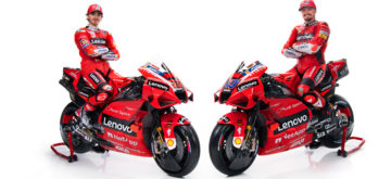 Ducati présente ses pilotes, et son nouveau partenaire principal