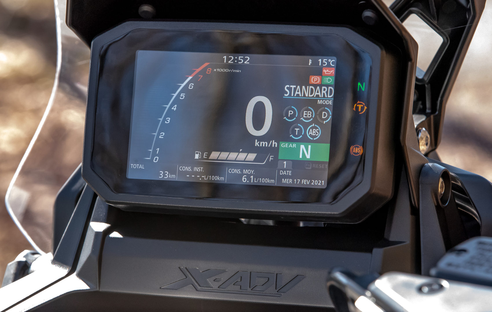 écran TFT Honda