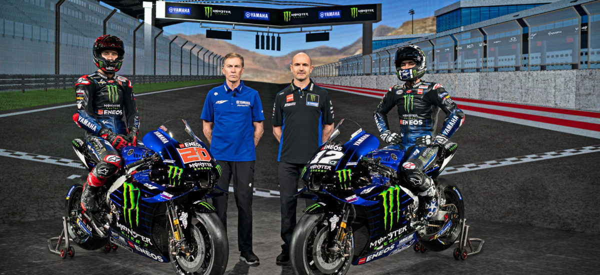 Le Monster Energy Yamaha MotoGP 2021 se dévoile