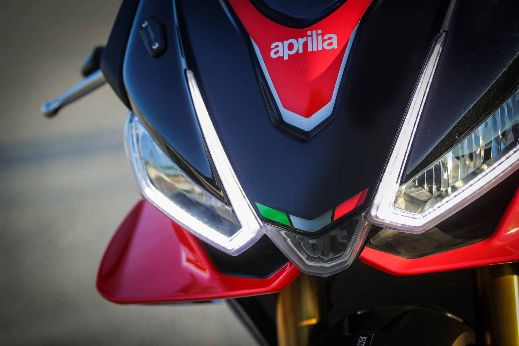 Aprilia aérodynamique
