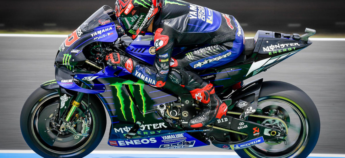 Doublé Yamaha avec un récital de Fabio Quartararo