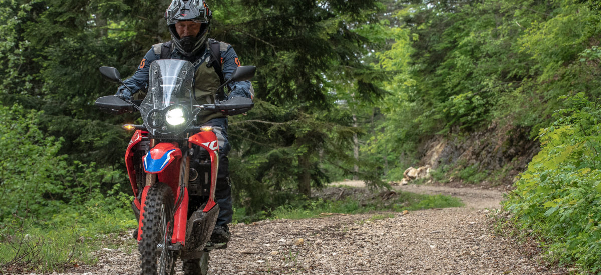 Essai – la Honda CRF 300 Rally dans le terrain