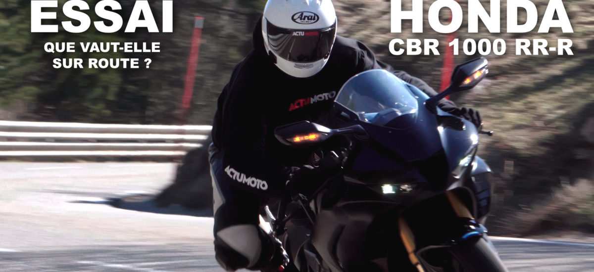 La CBR 1000 RR-R Fireblade sur route et en ville, ça donne quoi?