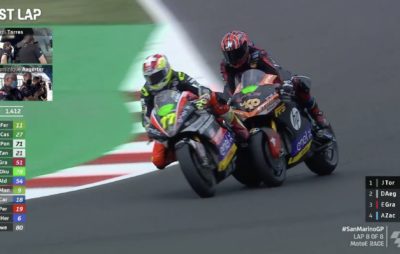 La déception de Dominique Aegerter, pénalisé de 38 secondes dans la finale MotoE :: Coupe électrique