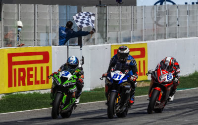 Krummenacher loupe le podium Supersport de peu à Barcelone :: Mondial Supersport