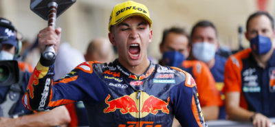 Raul Fernandez gagne, Remy Gardner craque, Thomas Lüthi chute! :: Moto2 Austin
