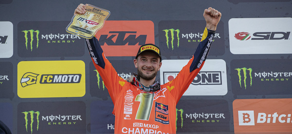 Jeffrey Herlings sacré champion du monde de motocross au GP de Mantova