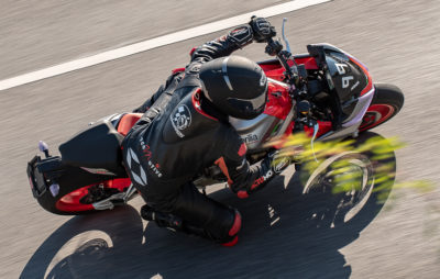 Essai – l’Aprilia Tuono 660 impressionne des cols jusqu’en course de côte :: Test Aprilia