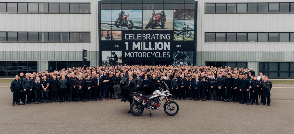 Un million de motos pour Triumph