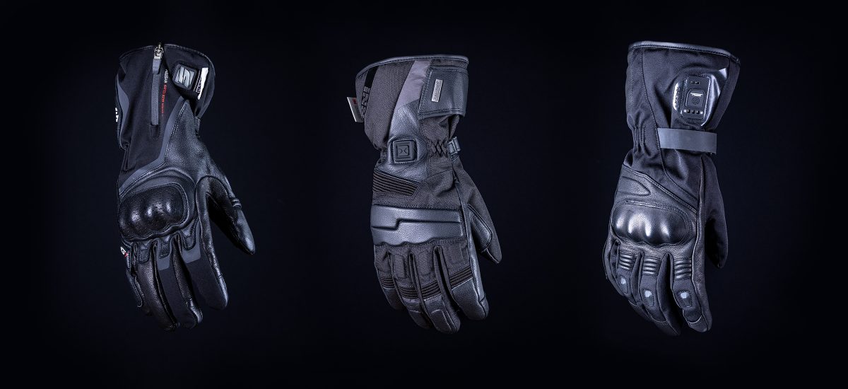 Comparo: gants chauffants de Racer, iXS et Five