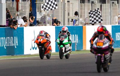 Moto3 – Andrea Migno s’impose d’un fil au Qatar :: Mondial Moto3