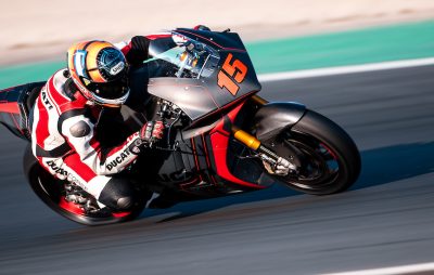 En vidéo – Le prototype MotoE de Ducati testé par Alex De Angelis :: Motos électriques