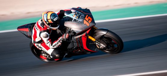 En vidéo – Le prototype MotoE de Ducati testé par Alex De Angelis