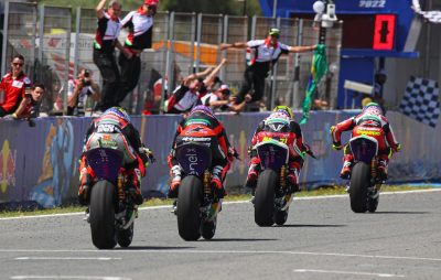 Une 2ème et une 4ème places du Suisse Aegerter pour le premier rendez-vous 2022 de la coupe électrique :: MotoE Jerez