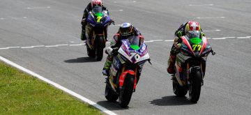 MotoE – Des derniers tours de folie pour Domi Aegerter au Mugello