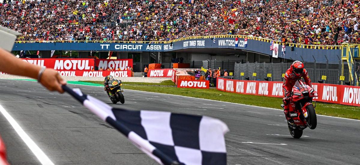 MotoGP – La victoire sourit au pilote Ducati Francesco Bagnaia à Assen