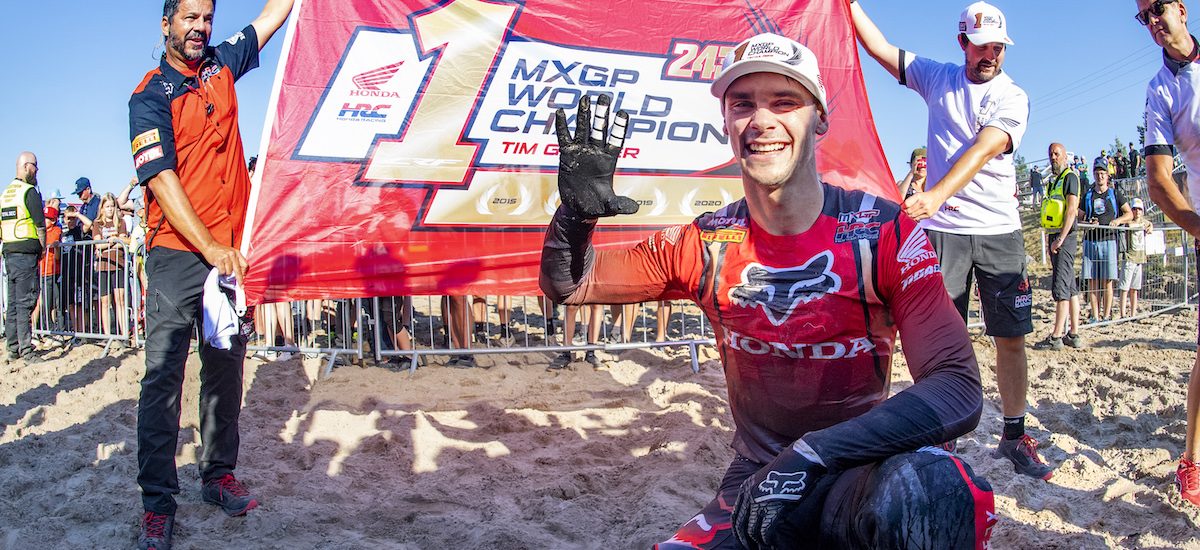 MXGP – En Finlande, Tim Gajser est champion du monde de motocross 2022