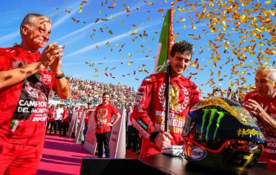 MotoGP – Nous avons un nouveau champion, couleur rouge, Pecco Bagnaia :: MotoGP-Moto2-Moto3