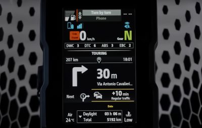 La navigation Turn by Turn désormais chez Ducati :: Nouveauté Ducati