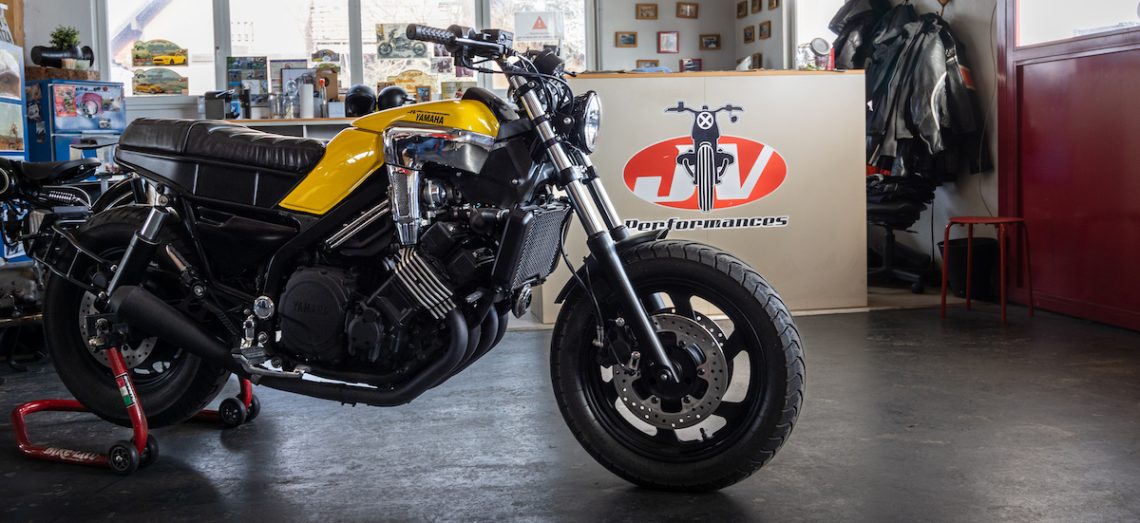 Customs – JV Performances transforme une vénérable Yamaha FZX 750
