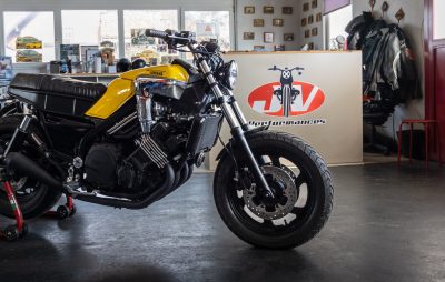 Customs – JV Performances transforme une vénérable Yamaha FZX 750 :: Préparation