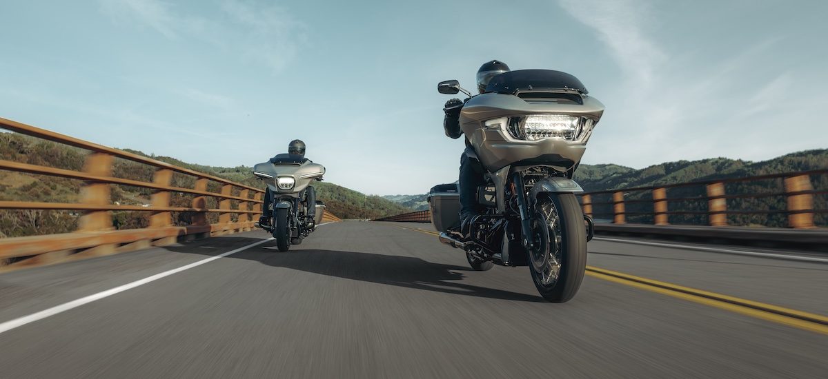 Des CVO Road Glide et Street Glide 2023 révolutionnées chez Harley-Davidson