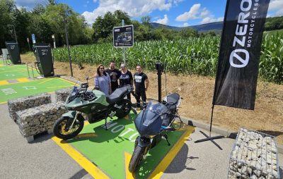 Nouveau – A Areuse, deux prises de recharge électrique réservées aux motos :: Infrastructures