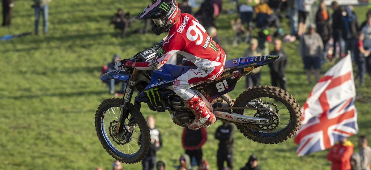 GP d’Angleterre – Un dernier podium motocross cette saison sous les couleurs Yamaha pour le Suisse Seewer