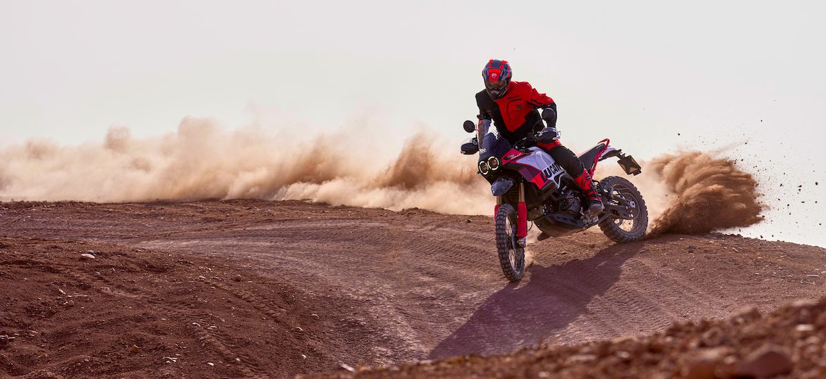 Nouveau – la Ducati DesertX Rally