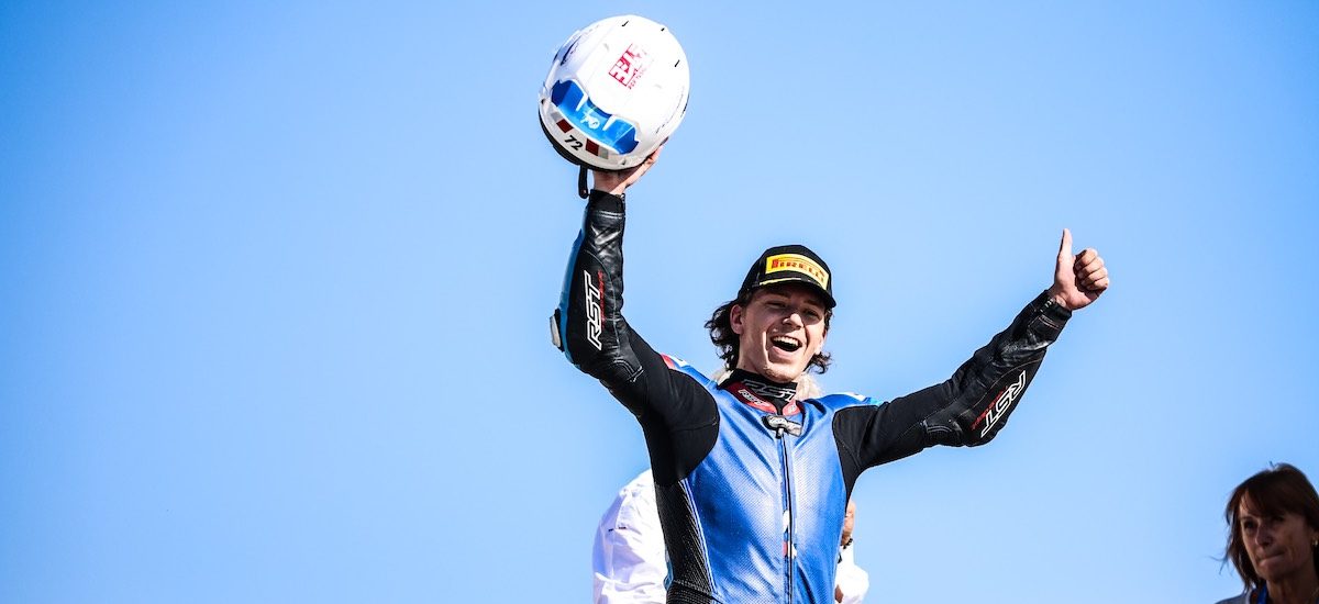 Superbike français – Le jeune Vaudois Killian Aebi est vice-champion de sa catégorie!