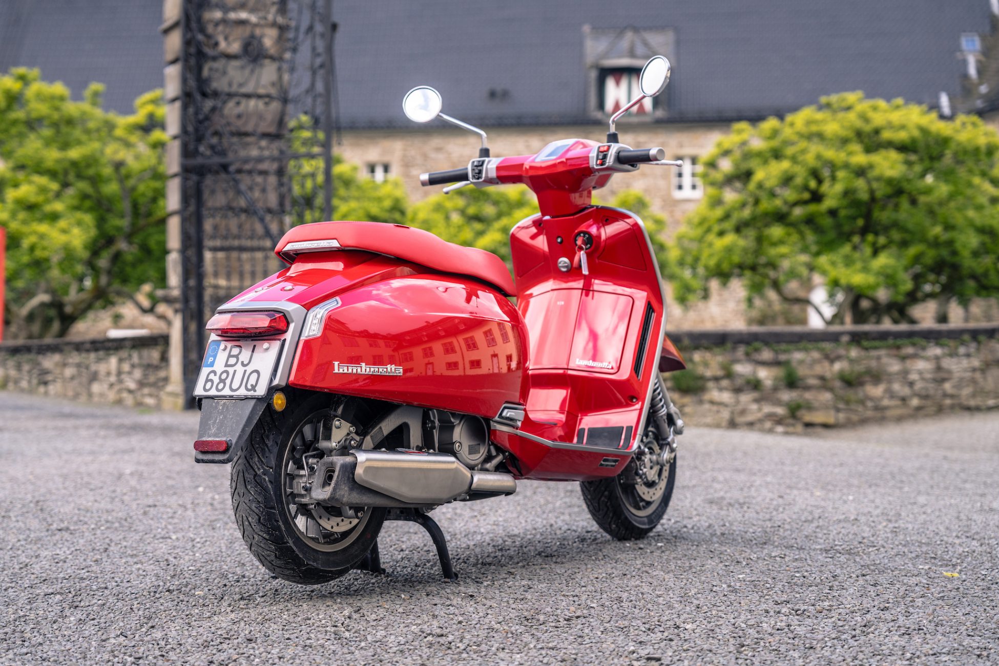 Lambretta G350 rouge