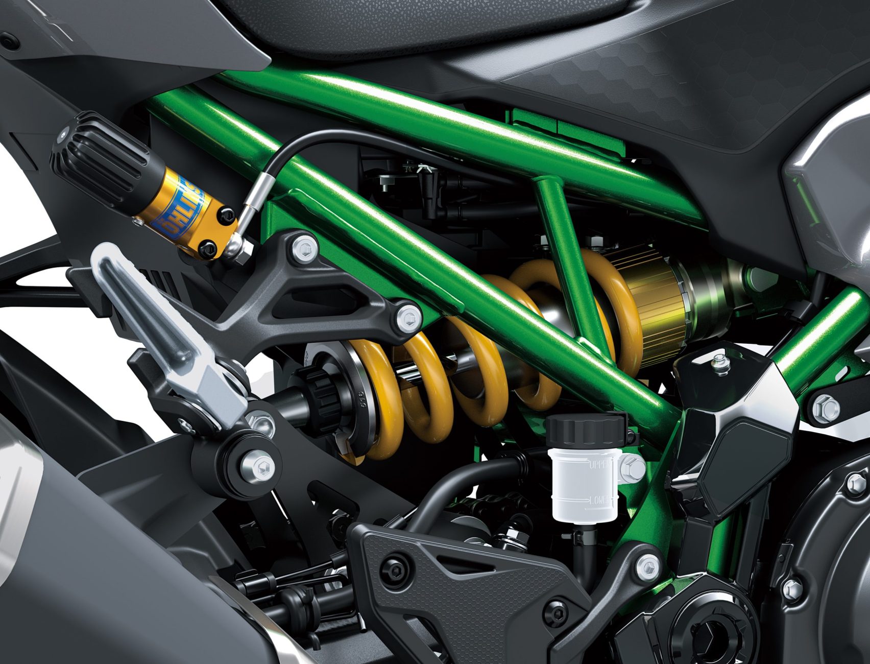 Nouveau – La Kawasaki Z900 2025 gagne une centrale de mesures ...