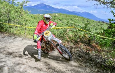 Le Suisse Paolo Di Mauro en équipe avec Stéphane Peterhansel au mondial d’Enduro vintage, et bien classé! :: Enduro Vintage 2024
