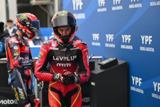 Passé par la séance de repêchage Q1, Matteo Bertelle (team Levelup MTA, KTM) s’empare de la pole en Q3 au Grand Prix d’Argentine, devant les coéquipiers du team MT Helmets MSI (KTM) Angel Piqueras et Ryusei Yamanaka