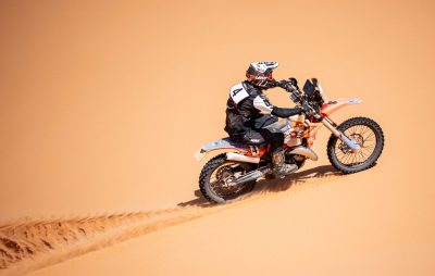 Le Suisse Quentin Carrard décroche une sixième place au rallye Addax avec sa Beta 125 :: Rallye-raid